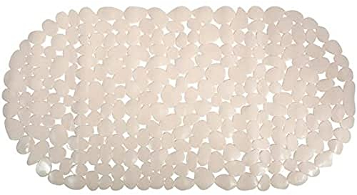 MSV Badewannenmatte, Kunststoff, Beige, 12 cm cm