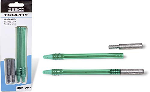 Zebco - Piombo da pesca in legno di alta qualità, 10 g