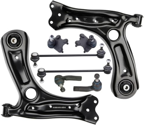 RIDEX Querlenker Reparatursatz Vorne Rechts Links Satz Kompatibel mit VW Polo Schrägheck 6R1, 6C1 772S0735