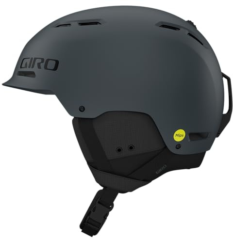 Giro Trig MIPS Schneehelm, matt, dunkler Hai, Größe L (59-62,5 cm)
