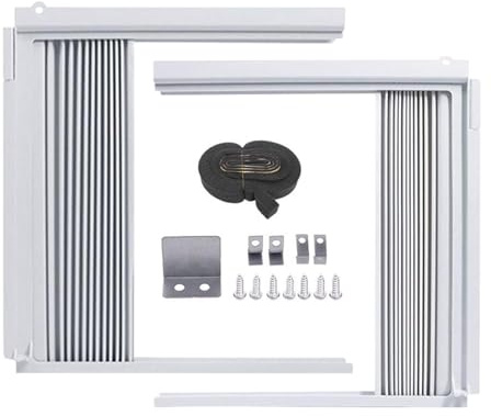 AC Window Seal Plate, AC Side Panels for Window Units | Air Conditioning Sidewalls for Window Units | Air Conditioning Side Walls, Window Units, Improve Window Air Conditioning Isoli