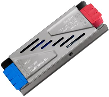 KSIBNW Alimentatore LED 24V 100W Trasformatore 4,2A Driver, AC 220V a DC 24V Slim Transformer Interruttore Adattatore Costante Tensione Trasformatori Alimentatoredi Bassa per Luci LED
