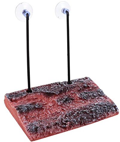 Parliky Piattaforma Galleggiante per Tartarughe Decorazione Acquario Materiale Sicuro Isola per Basking e Riposo Adatta per Acquari di Pesci e Terrari Colore Random