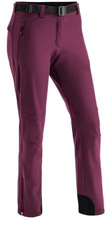 Maier Sports Damen Softshellhose Tech Pants W Tech Pants W | Für Trekking und Hiking, stormprotec für besseren Schutz, mSTRETCH pro 2, Perfekt für den Winter