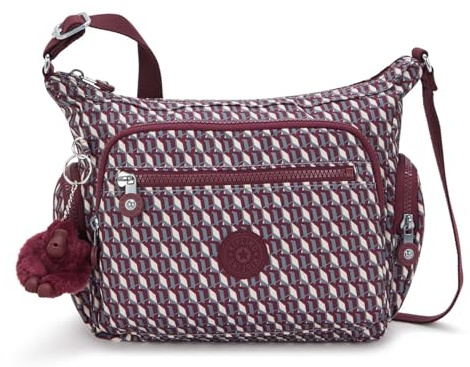 Kipling Gabbie S Umhängetasche, Leicht, Klein mit mehreren Fächern