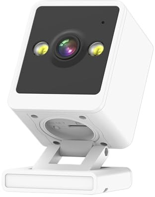 OPFVUJIKX Telecamere di Sicurezza, Telecamera 1080P Telecamera for Bambini da Interno Telecamere di sorveglianza for Baby Monitor con rilevamento del Movimento da 2 MP(2MP ADD 128G Card)