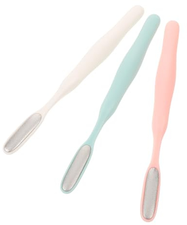 BESTYASH Lima de Pedicura para Pies Acero Inoxidable 3 Piezas Removedor de Callos Exfoliante para Cuidado de Manos y Pies Uso Doméstico