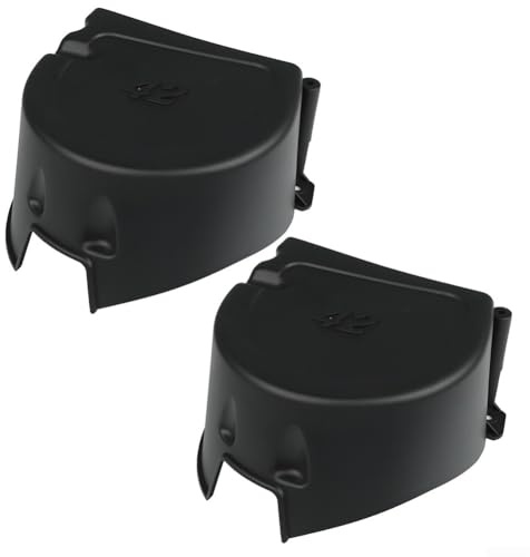 Protectores de cubierta para cortacésped de tractor compatibles con modelos D100 D105 D110 D120 D125, par de protectores izquierdo y derecho para mantenimiento y protección de cubierta