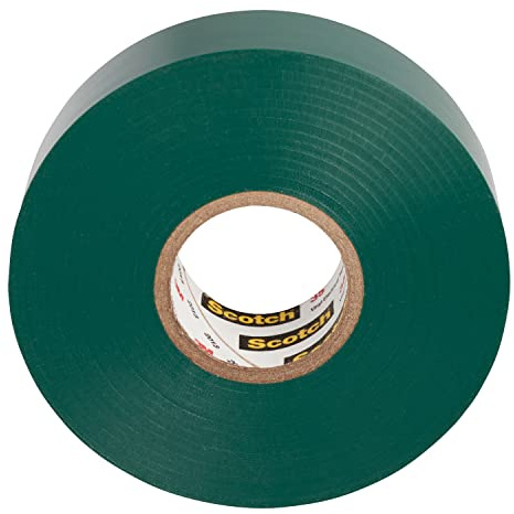 3M 80611211576 35 Scotch elektro isoleringsband, vinyl, 19 mm x 20 m, grön