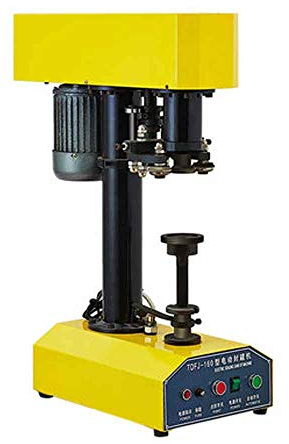 CGOLDENWALL Can Sealer Can Sealing Machine Manual Set Mold Tin Can Sealer Suitable for Various Kinds of Iron Plastic Glass Paper Cans Automatic Can Sealing Machine Tinplate Sealing Machine