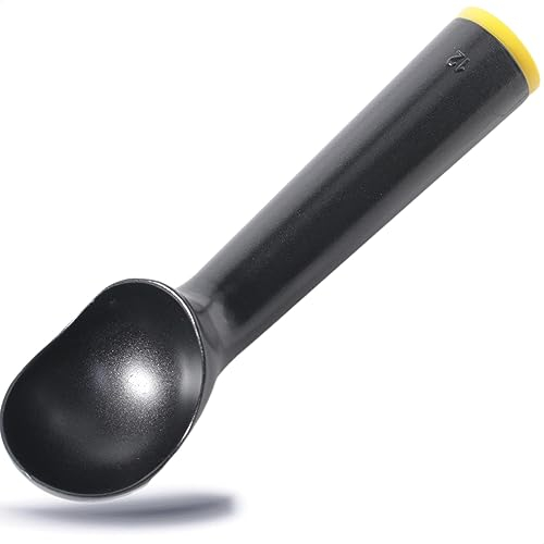 Gastronette Eisportionierer Eislöffel Eiskugelformer Eiskugel Portionierer Eisdipper lang Kugeleis Eiskelle Löffel für Speiseeis Ice Dipper Scooper warming liquid inside 1/12 Volumen Warme Hand