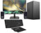 Générique PC Complet Ordinateur de Bureau Ecran 24 Pouces + Clavier & Souris + Haut-parleurs/Windows 11 Professionnel + Suite bureautique (1- Boitier Noir, Ryzen 3 / SSD 480 Gigas/Mémoire 16 Gigas)