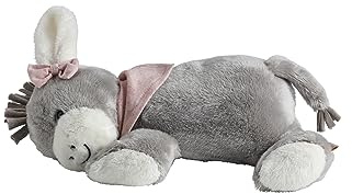 Sterntaler Schlaf Gut Figur Emmi Girl - Einschlafhilfe für Kinder und Babys aus weichem Flausch - Kuscheltier mit Soundmodul hilft beim Einschlafen - Geräuschmodul mit beruhigenden Tönen, grau