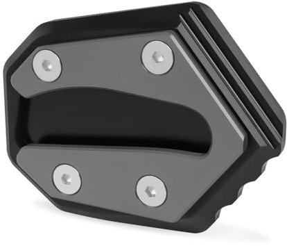 NIRTUIPLM Seitenständerverlängerung W800 W650 W400 Motorrad-Ständer Fuß Seitenständer Vergrößern Verlängerung Stützplatte Pad Für K&AWAS&AKI W 800 650 400 2019-2023(42)