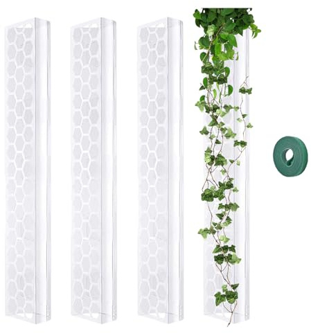 Lot de 4 Tuteurs en Mousse pour d'intérieur Monstera - 43 cm - Tuteur de en Plastique pour l'entraînement des