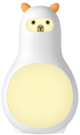 Cozytots vit brusmaskin, bärbar ljudmaskin baby funktioner kraftfullt batteri, söt anka, baby sömnhjälpmedel ljudmaskin för baby lugnande ljud för sovande barnkammare resegåva USB-laddningsbar