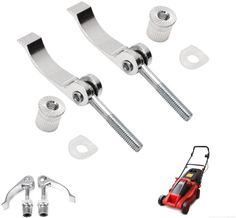 LONGHAO 2 pcs Griffknopf Mutterschraube Rasenmähergriff Mäherschraub