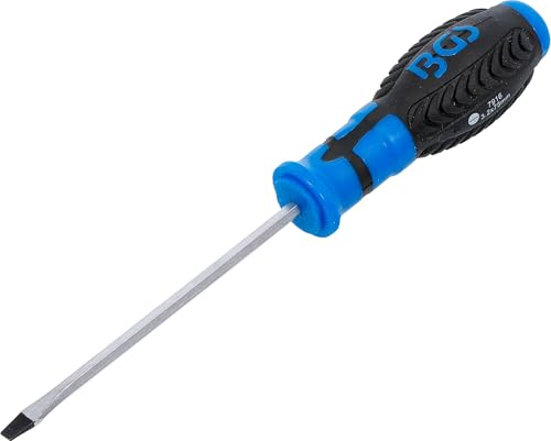BGS 7916 | Cacciavite | con attacco esagono esterno | fessura 3,2 mm | Lunghezza lama 75 mm