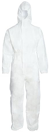 Blackrock Premium Boiler Suit Overalls, Fully Certified to Cat 5/6. Asbestos Removal, Certain Chemical Protection, Mens Workwear, Coveralls, Work Overalls, PPE Clothing, Painting - Size XL