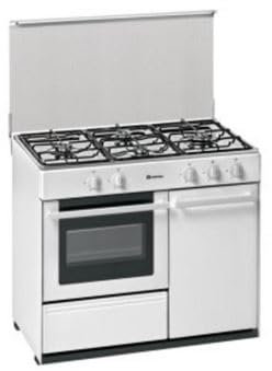 Meireles N 920 X Independiente Encimera de gas A Acero inoxidable - Cocina (Cocina independiente, Acero inoxidable, Giratorio, Acero inoxidable, Frente, Encimera de gas)