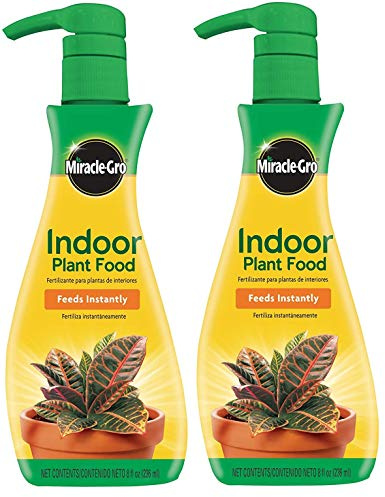 Miracle-Gro Indoor Plant Food, 8-Ounce (Plant Fertilizer) (2 Pack)