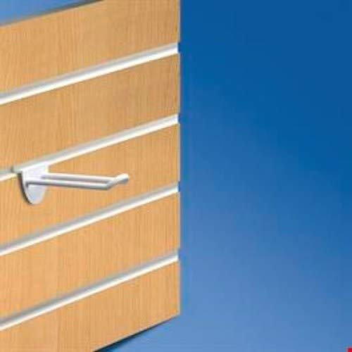 50 Crochets Doubles en Plastique de 10 cm pour Panneaux de Lattes