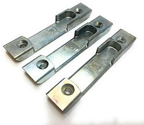 3x Original SI Siegenia Aubi Schließblech 0420 Beschläge Fenster PVC Beschlag