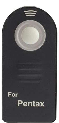CABLEPELADO Déclencheur sans fil pour appareil photo noir (compatible avec Pentax)