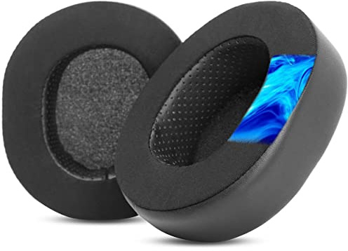 ACCOUTA Cuscinetti di ricambio per auricolari compatibili con SteelSeries Arctis 1/Arctis 3/Arctis 5/Arctis 7/Arctis 9 RGB Illuminated Gaming Headset Padiglioni con strato di gel di raffreddamento