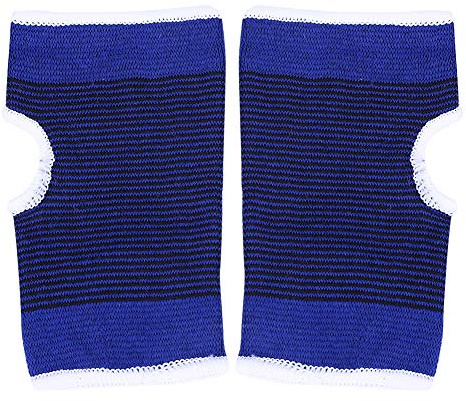 Tutore per Polso 1 Paio, Tutore per Palmo da Polso con Cinturino Elastico, Supporto per Polso per Donne E Uomini. Tutore per Polso Del Tunnel Carpale Traspirante E Che Assorbe Il Sudore(blu)
