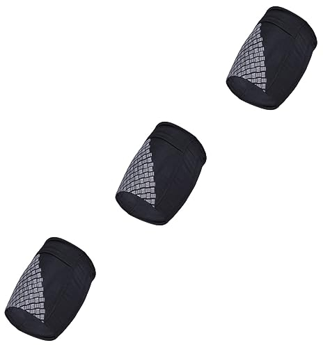 BESPORTBLE 3 Stücke Mehrzweck Fitness Arm Tasche Lauf Telefon Reflektierende Streifen Sichere Telefon Lagerung Für Joggen