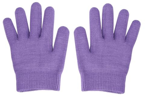 Beaupretty Guantes Hidratantes Aceites Esenciales Guantes Para Manos Exfoliantes Morados