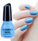 Nail Polish Light Blue Quick Dry & Long Lasting Nail Varnish Neutral Nail Polish Non-Toxic Water Based Formula Natural Nail Polish for DIY Nail Art Gift, 20ml