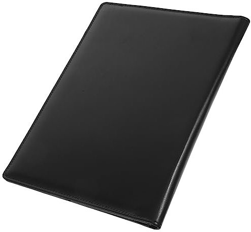 NUOBESTY Dokumenten-organizer Business-ordner Leder-portfolio-binder Lebenslauf-ordner Für Vorstellungsgespräche