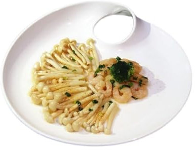 Servizio Piatti Piatto da pranzo rotondo in ceramica bianca pura Piatto da servizio universale Stoviglie creative personalizzate cinesi ，Servizio da tavola