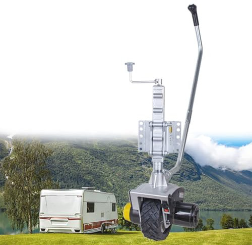 GESAIDES Chariot de Remorque électrique, Chariot de Remorque avec Pneu en Caoutchouc de 210 mm, Capacité de Remorquage Maximale de 2 722 kg, pour Déplacer Une Remorque, Une Caravane, Un Bateau
