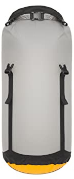 Sea to Summit eVac Ultra-Lightweight Compression Dry Bag, Waterproof Dry Storage, 20 Liter, High Rise Grey