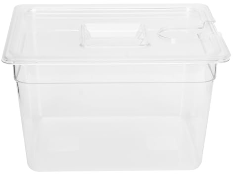 Vakuumbehållare med lock snabb uppvärmning matlagning 11.71L PC Vakuum kulinarisk behållare