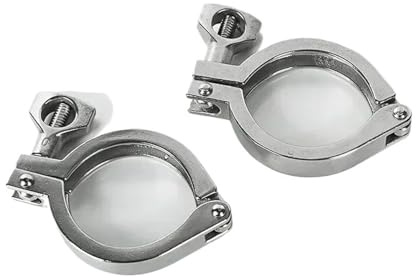 1pc 2 2.5 3 3.5 4 5 6 8 Tri Clamp SUS 304 Stainless Steel Sanitary Pipe Fitting Home Brewing Beer Ferrule(4in)