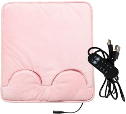 Calentador de pies para cama, almohadilla de calentamiento rápido de invierno, calentador de pies | Esterilla de temperatura ajustable para cuerpo completo, mujeres, hombres, niños, dormitorio