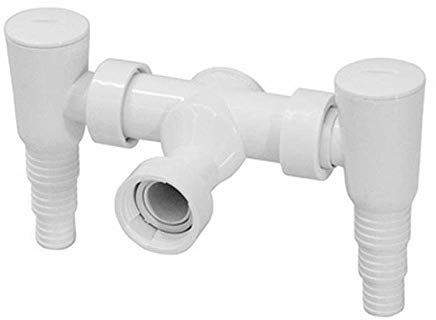 Bonomini SIFONE CON DOPPIO ATTACCO SCARICO PER LAVATRICE - Diam. 25/22/19