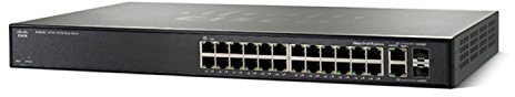 Cisco Small Business Smart SF200 – 24 – Switch – 24 porte – montabile su rack con garanzia di anno
