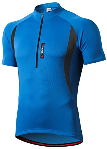 MEETWEE Men’s Cycling Jersey, Long/Short Sleeve Biking Cycle Tops Quick Dry Breathable Mountain Bike MTB Shirt Racing Bicycle Clothes