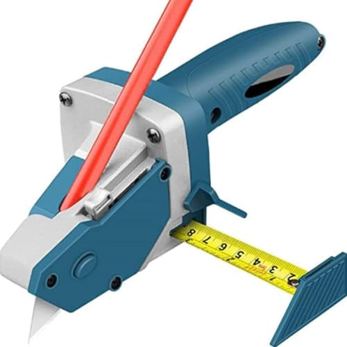BOROCO Gipskarton-Schneidwerkzeug mit Lineal Gipskarton-Schneidegerät Ritzautomatik-Schneidwerkzeug Artefakt-Schneidwerkzeug Trockenbau-Schneidwerk Holzbearbeitung Handwerkzeuge