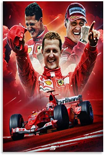 SDDLW1990 Puzzle für 1000 Teile Michael Schumacher Wallpaper Hd-Poster Holz Puzzlespiel Erwachsenen und Kinder puzzle Poster 1000 Piece 29.5x19.6inch(75x50cm) Kein Rahmen