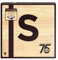 Mattel Games Scrabble Sonderedition zum 75. Jubiläum - Nachhaltiges Spielvergnügen mit FSC-zertifizierten Buchstabensteinen und Spielbrett, für die ganze Familie und Wortliebhaber, Deutsche Ed, HPK86