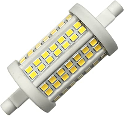 LEDLUX Lámpara LED regulable R7S de 78 mm, 15 W = 180 W 1800 lm, diámetro 30 mm, ángulo de luz 360 ° (1, Blanco Neutro 4000K)