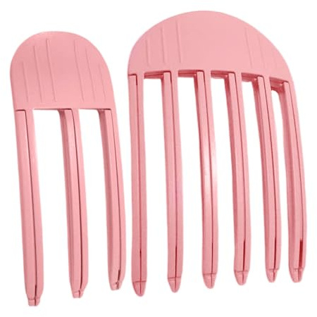 Pinza para el pelo para levantar raíces, clip de volumen para el cabello, clip de elevación de raíces instantáneo sin rastro, añade volumen natural, clip que no daña el cabello, ajuste flexible y