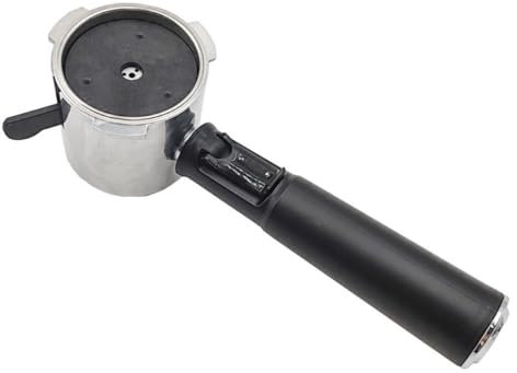 Soporte para cápsulas de café de 51 mm con portafiltro ergonómico adecuado para preparar sin esfuerzo en casa o en el trabajo