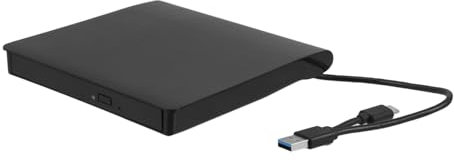SHINEOFI Lector De CD DVD Externo CD USB Compatible Computadoras Reproducible Pc